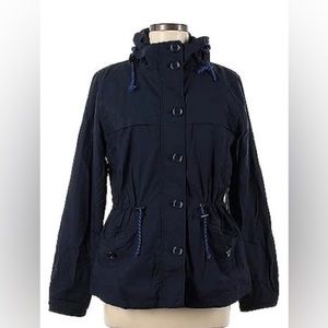 J crew navy blue women’s jacket large